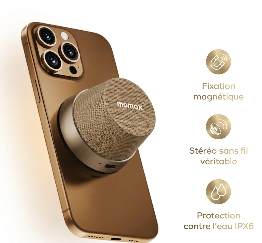MagSound Pro™ – Enceinte Magnétique Sans Fil