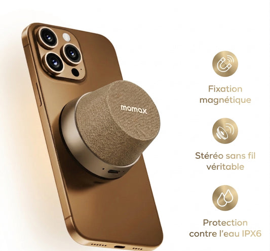 MagSound Pro™ – Enceinte Magnétique Sans Fil